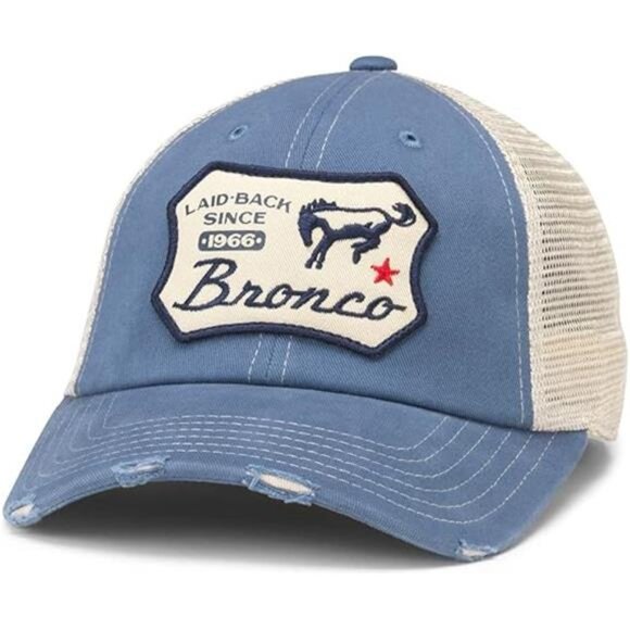 American Needle Bronco Patch Hat | Palmetto Moon AMERICAN NEEDLE Ford Bronco Patch Unisex Adjustable Snapback Baseball Hat